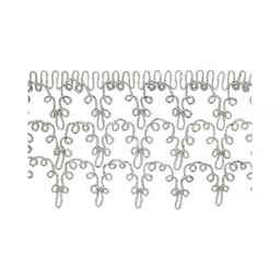 Gamma MTR-09 тесьма декоративная 58 мм 22.5 м  0.5 м под серебро