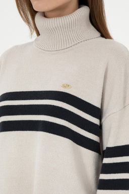 Женская водолазка с каменным воротником Неожиданная скидка в корзине - U.s. polo assn фото 7