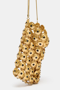 METAL APPLIQU_ BUCKET BAG - Zara фото 8