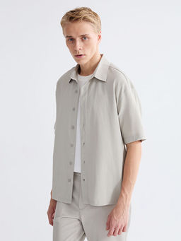 Rahat Kal?p K?sa Kollu Erkek G?mlek