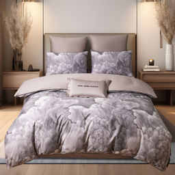 Комплект постельного белья Сатин Премиум на резинке CPAR054 180*200*30;160*200*30;140*200*30 Евро 4 Наволочки