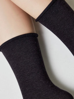 Цена за 2 пары. Носки удлиненные CONTE Меланжевые носки COMFORT - Conte elegant фото 10