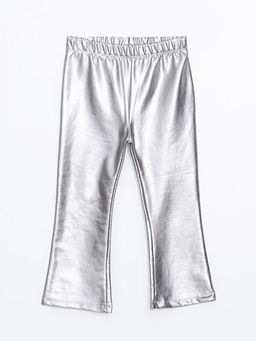 Beli Lastikli Hologram Detayl? K?z Bebek Tayt