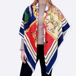 Платок Гарцуют в ожидании парада - Здесь был Винсент фото 3