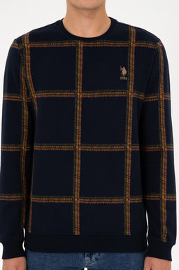 Erkek Lacivert Sweatshirt