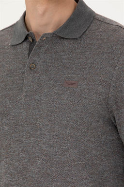 Мужской серый меланжевый свитшот - U.s. polo assn фото 7