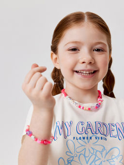 ACOOLA / Набор (бусы + браслет) детский Maddy разноцветный