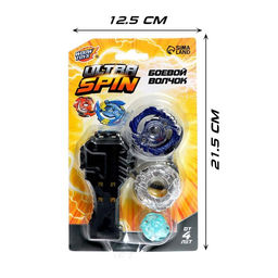 Боевой волчок ULTRA SPIN, с устройством для запуска, цвет МИКС - Woow toys фото 9