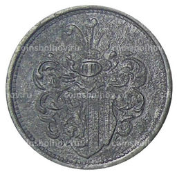 Монета 20 пфеннигов 1918 года Транспортный нотгельд  Лейпциг