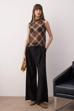 Kahverengi Dokuma Bluz TWOAW26BZ00298 - Trendyolmilla фото 3