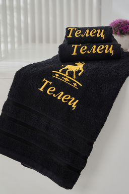 14418/10 Знаки зодиака полотенце махровое плотность 350гр