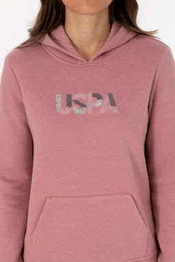 Kad_n G_l Kurusu Kap__onlu Basic Sweatshirt - U.s. polo assn фото 6