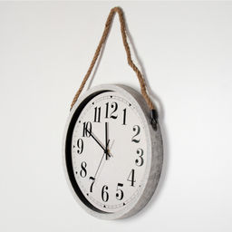 Часы настенные 40 см на веревке / YM-8416W /уп 10/ - Галеонтрейд фото 2