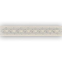 Gamma кружевная лента 17 мм HVK-43 в рулоне 5 x 3 м СК/Распродажа