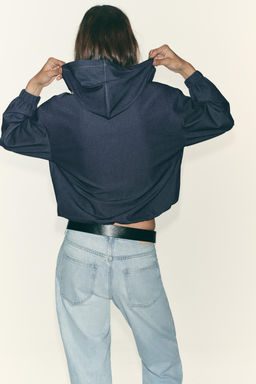HOODED BOMBER JACKET - Zara фото 5