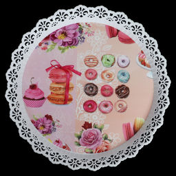 Поднос круглый 30x2,5 см / JCA168 /уп 120/ - Галеонтрейд фото 5