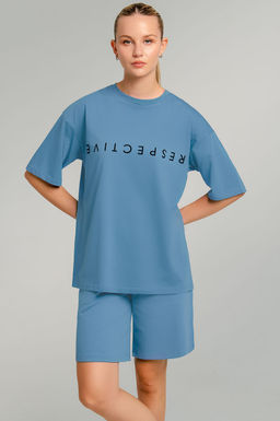 Арт. 51301 Костюм женский с шортами 42-50 (5 шт) Цвет:верх-хаки, низ-хаки