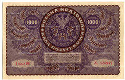 Банкнота 1000 марок 1919 года Польша