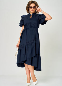 Платье EVA GRANT 7297 синий