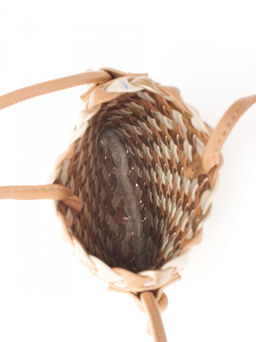 LACCOMA сумка СУ6600-мультицвет бежевый эко кожа