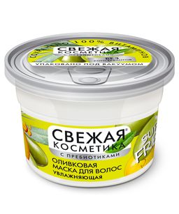 ФК /7170/ "Свежая косметика" Оливковая маска д/волос Увлажняющая (180мл).18