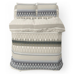 Пододеяльник на пуговицах Евростандарт "Рим" 220х215см, бязь "Комфорт" 121г/м2, хлопок 100%, упаковка "классическая" ПВХ 28х41см, "Домашняя мода" (Россия)