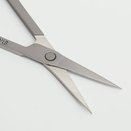 Цена за 2 шт. Ножницы маникюрные для кутикулы, загнутые, зауженные, 9 см