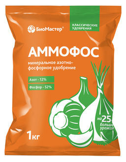 Аммофос (NP 12%- 52%) (1/25шт) 1кг БМ