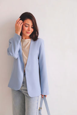 Martichelli Жакет небесно-голубой  фото 2