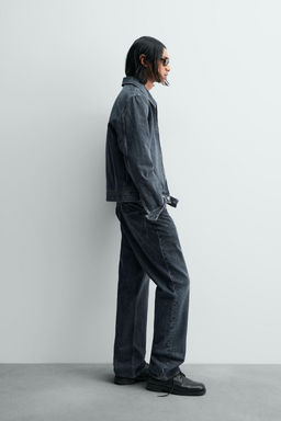 LIMITED EDITION ZIP-UP DENIM JACKET - Zara фото 4