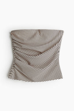 Top bandeau drapeado