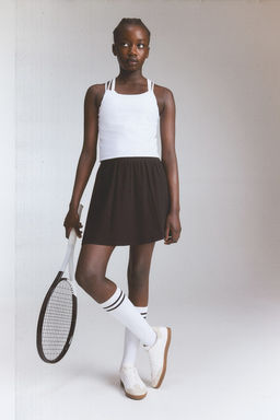 Falda de tenis plisada DryMove - H&m фото 3