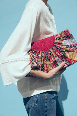 RECTANGULAR BRAIDED BAG