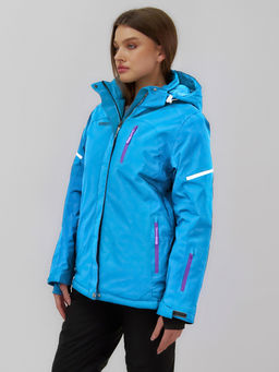 Куртка горнолыжная Chunmai 01_1Gl женская голубая утеплитель 480-580 г/м² фото 2