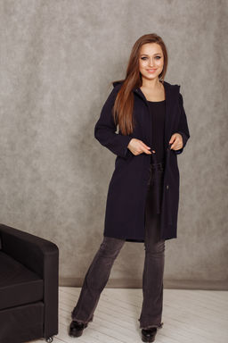 Пальто 20260 (темно-синий)
