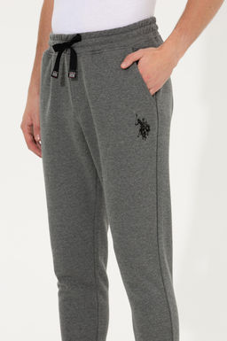 Мужские спортивные штаны антрацитового меланжа - U.s. polo assn фото 5