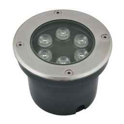 ULU-B11A-6W/2700K IP67 GREY Светильник светодиодный уличный. Архитектурный встраиваемый. Теплый белый свет (2700К). Корпус серый. TM Uniel.