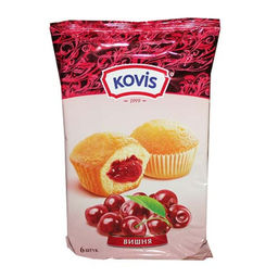 Мини- мафины " Kovis" вишня 200гр/Раменский/