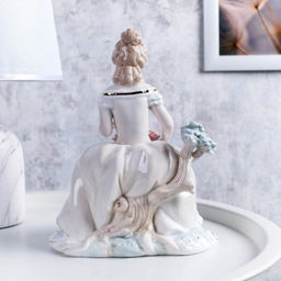 Статуэтка Дама с цветами 23 см / HP3156 /уп 18/ - Галеонтрейд фото 5