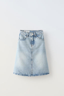 LONG DENIM SKIRT