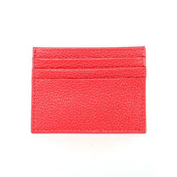 Визитница-кардхолдер Croco-ВК-215-1 н/к, 1отд, 3карм, красный флотер (113) 260907