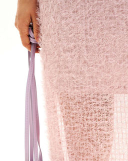 Юбка из сетки с ворсом VU001