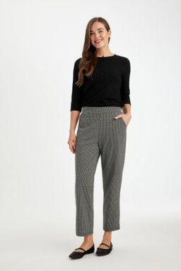 Jogger Pantolon Desenli Cepli Beli Lastikli