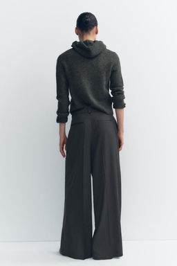 DOUBLE PLEAT TROUSERS - Zara фото 6