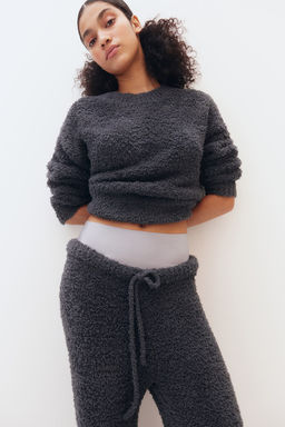 Joggers en punto efecto pelo - H&m фото 2