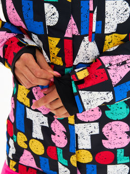 Женская горнолыжная сноубордическая куртка Alpha Endless Ultra Chaleur SNB 423/316_7 Разноцветный  фото 15