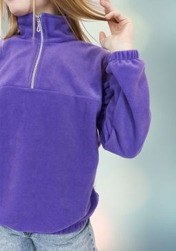 Т0729 Толстовка женская флис ментоловый - АстраТекстиль фото 4