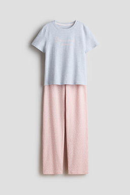 Pijama estampado de algod?n