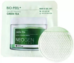 Sample Пилинг-диски с зеленым чаем NEOGEN Dermalogy Green Tea PHA Gauze Peeling, 9,5ml (1pads)