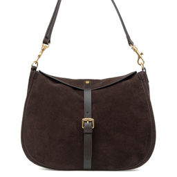 M1113 coffee, Женская замшевая сумка, Barcelo Biagi